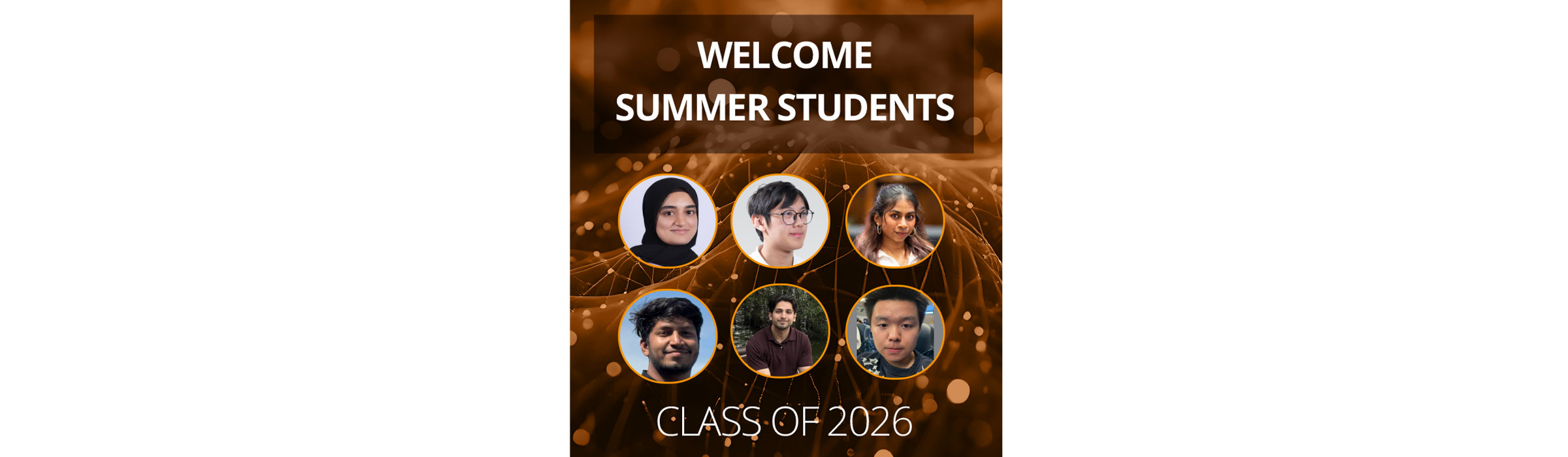 2026 Summer Research Scholars Commence